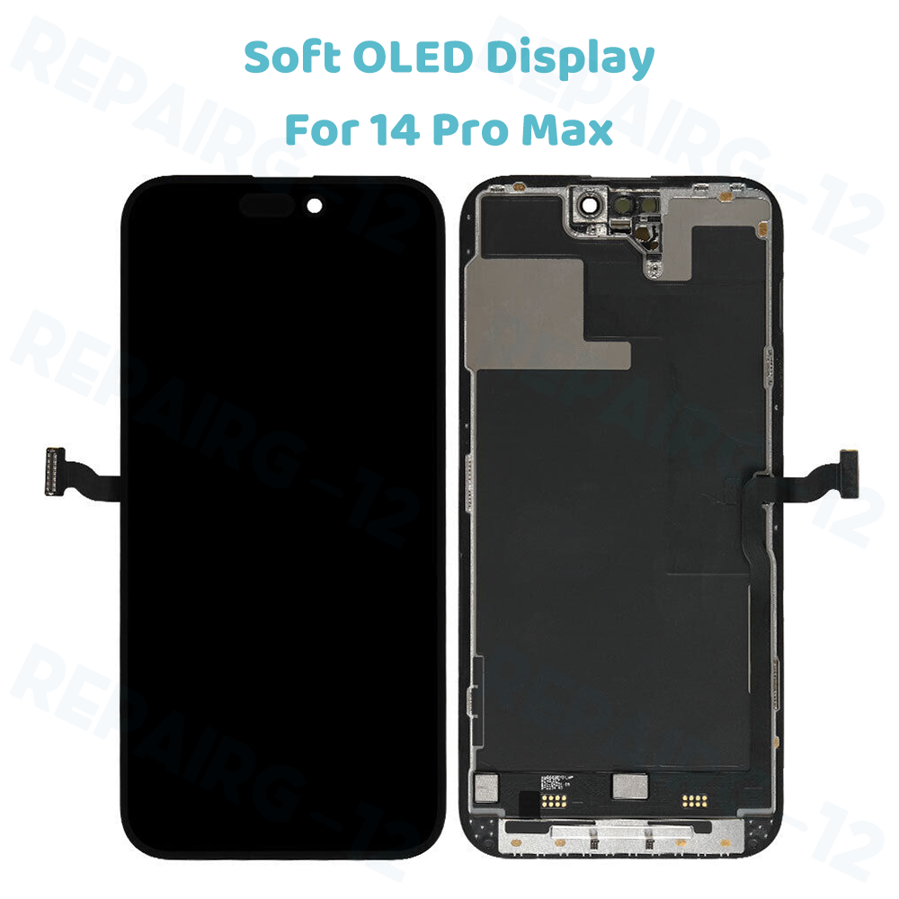 ディスプレイ・モニター本体 iPhone 14 Pro Max OEM OLED/INCELL For iPhone 14 Pro Max Soft OLED Display LCD Touch Screen Digitizer