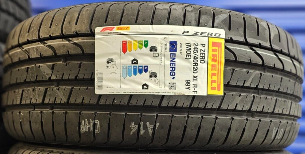 2X PIRELLI P ZERO 245/40 ZRFT20 XL 99Y RUNFLAT MOE TYRES 245/40 20