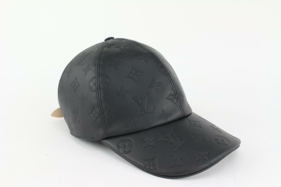 Louis Vuitton Baseball Cap Monogram Shadow Leather - ShopStyle Hats