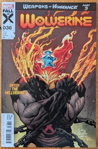 Wolverine comics 36, 2023; NM, First Print; First Appearance Hellverine