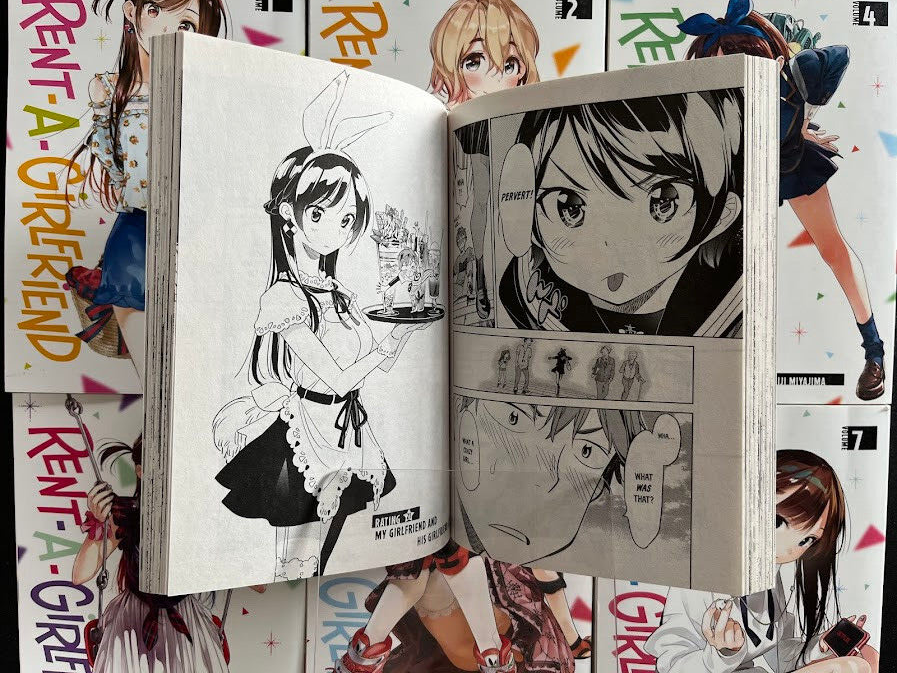 Manga Set of Seven - Rent A Girlfriend Volumes 1-7 | eBay