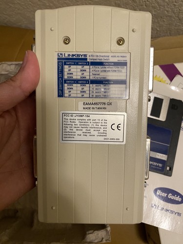 Linksys Auto (PASB421) 4-Ports External Switch - Afbeelding 5 van 6