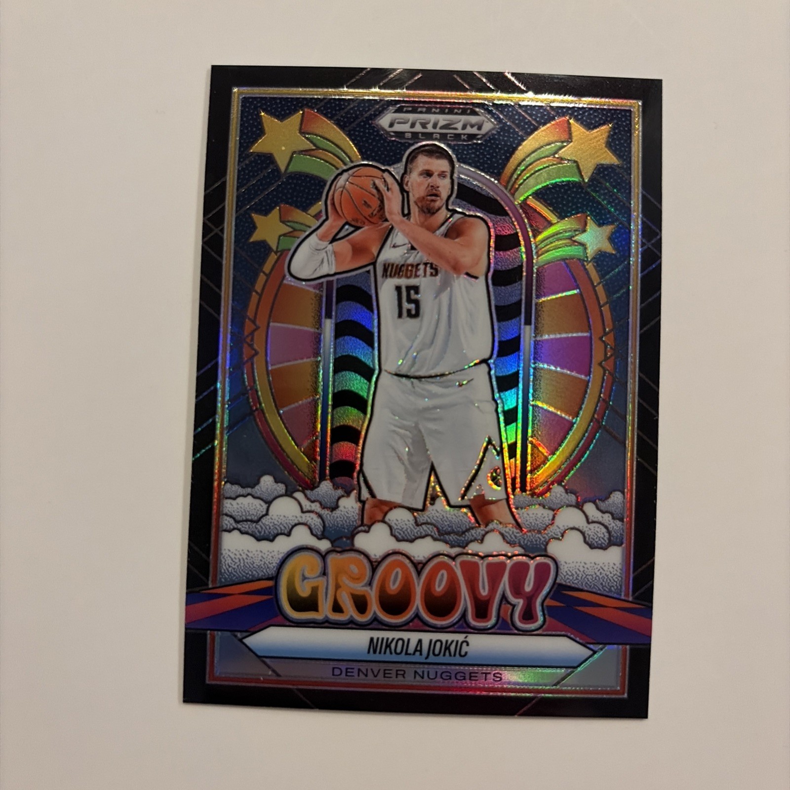2024-25 Panini Prizm Black Nikola Jokic Groovy CASE HIT SSP#7