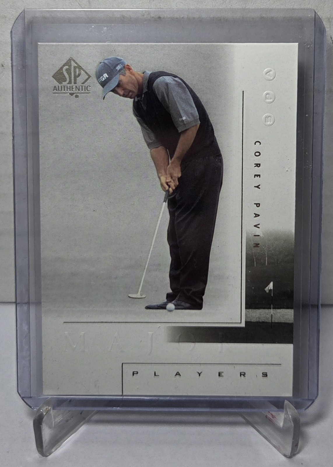Corey Pavin 2001 Upper Deck SP Authentic Major Players Card #110 PGA Tour Golf