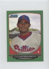 2013 Bowman Chrome Minis Green Refractor 67/75 Deivi Grullon #97 0o5y
