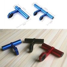 Bike Handlebar Extender Extension Bracket Alloy Mount For Speedometer Headlight