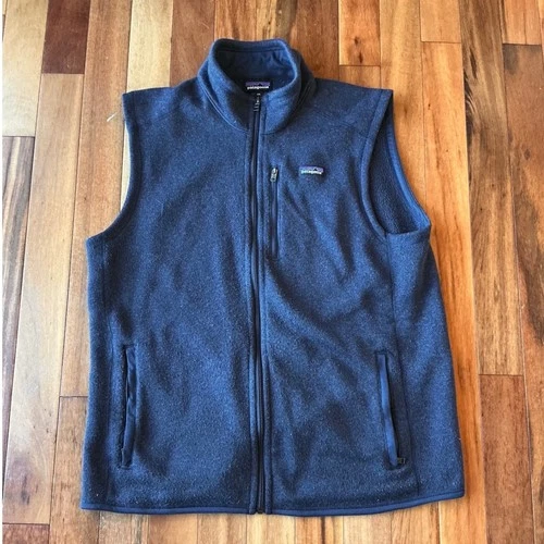 Vintage 2010s Patagonia Better Sweater Vest Mens XXL Blue Excellent Fleece Layer - product listing photo
