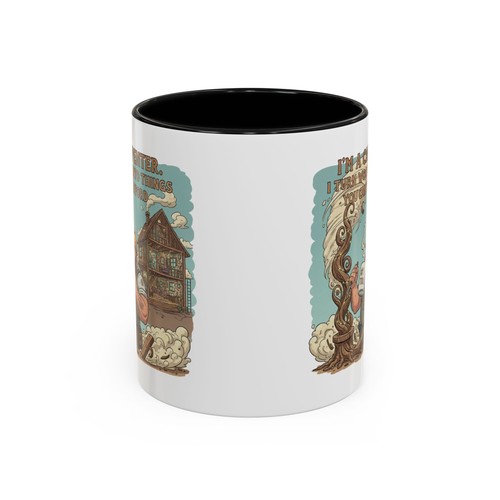 Coffee Mug Im a Carpenter I Turn Wood Into Things You Cant Afford Gift 11oz - Picture 3 of 5