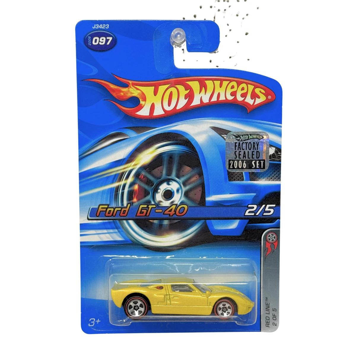 Hot Wheels Redlines Ford GT40 Contemporary Manufacture Diecast