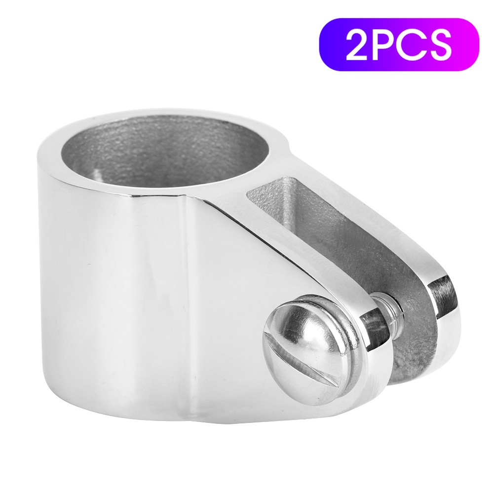 22MM 2Pcs Marine Jaw Slide Stainless Steel Bimini Top Boat Hardware Fitting For