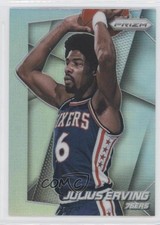 2014-15 Panini Prizm Silver Prizm Julius Erving #163 HOF 0q2