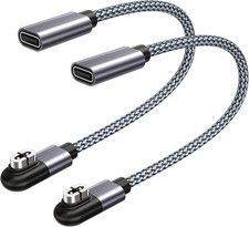 RUXELY USB C to Shokz Charging Cable Adapter 2Pack,Aftershokz Headphone Charger,