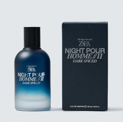 ZARA Night Pour Homme II: Dark Spiced EDP Fragrance Perfume 100ml