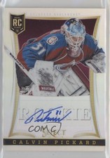 2013-14 Panini Select Rookie Silver Prizm /99 Calvin Pickard #245 Auto 0ws6