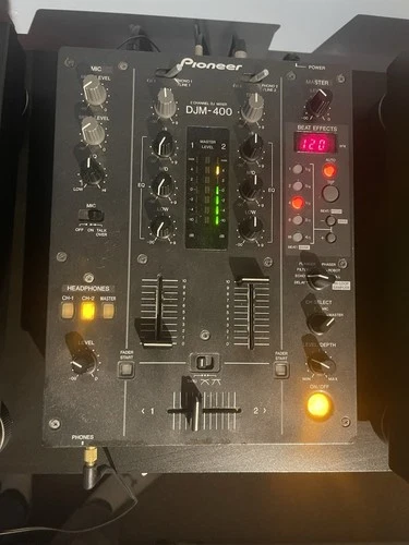 Pioneer DJM 400 2-Channel Professional DJ Mixer with Effects
