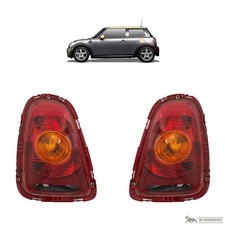 Depo TYC Heckleuchten SET rot gelb passt für Mini R55 R56 Facelift 2006-2015