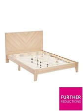 Kentford Single Bed Oak Stylish Durable Bedroom Furniture for Any Home Design