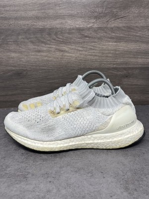 Adidas Ultraboost Uncaged Sneakers Womens Size 8 White Running Shoes 