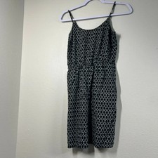 Old Navy Women's Sp P Black White Patterned Sundress Casual Wear