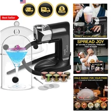 Cocktail Smoker Kit Smoke Infuser Whiskey Smoker Kit Universal 14 PCS