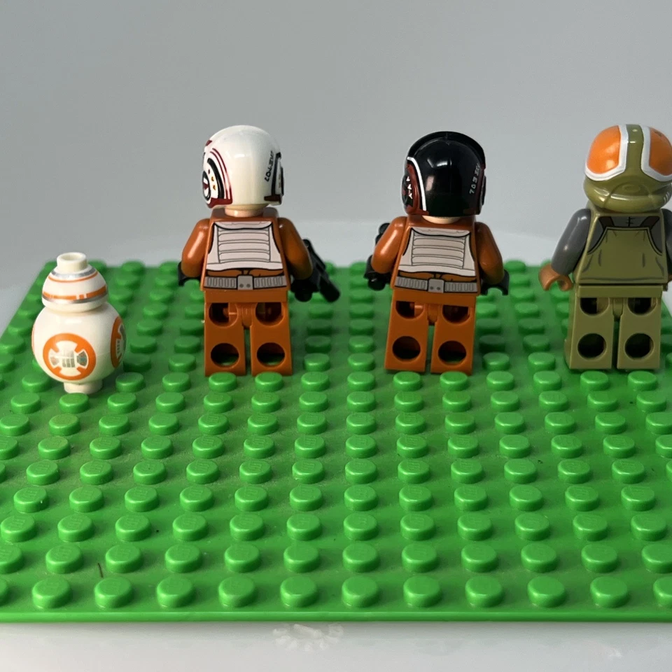 LEGO Star Wars Resistance Pilots Lot Poe Dameron Tallie Lintra X-Wing + BB-8 - Imagem 4 de 4
