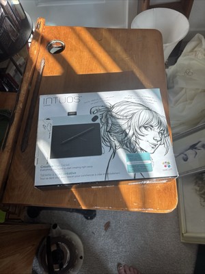 Intuos Draw Wacom Creative Pen  Drawing Tablet Mixed Media Art