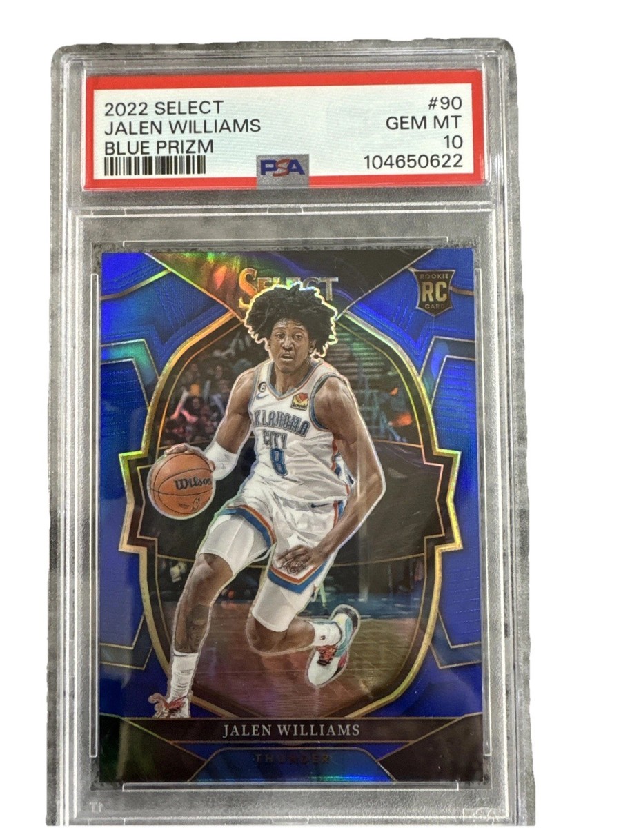 2022-23 Jalen Williams Panini Donruss optic Rookie optics