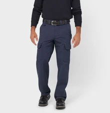 Best Seller Men's Dul.uthFlex Fire Hose Relaxed Fit Cargo Work Pants - Navy NEW