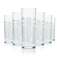 12x Bicchiere Pepsi 0,4l Bicchiere Bicchieri Bicchieri Softdrink Limo Cola Gastro Calibrato