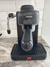 Krups 963/B 4-Cup Mini Espresso Maker - Black Tested - Works