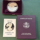 1986-S American Silver Eagle Proof with Box & COA 🇺🇸