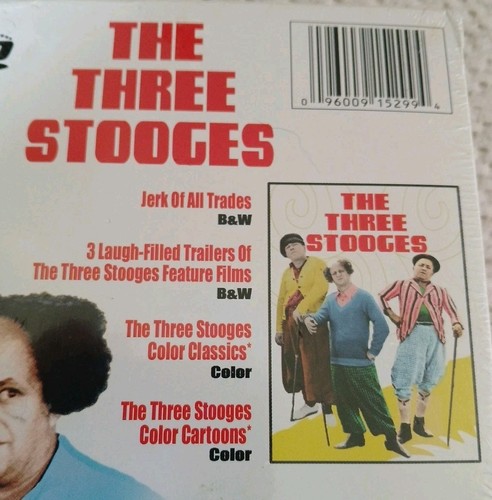 The Three Stooges - 2-Pack (DVD, 2003) Brand New/Sealed - Imagen 3 de 8