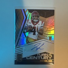 2025 Donruss Elite Turn of the Century Woody Marks #/499 Auto Texans Rookie RC