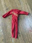 Vintage 1960s GI Joe Red Jumpsuit Uniform | Hasbro Super Clothes | Hong Kong