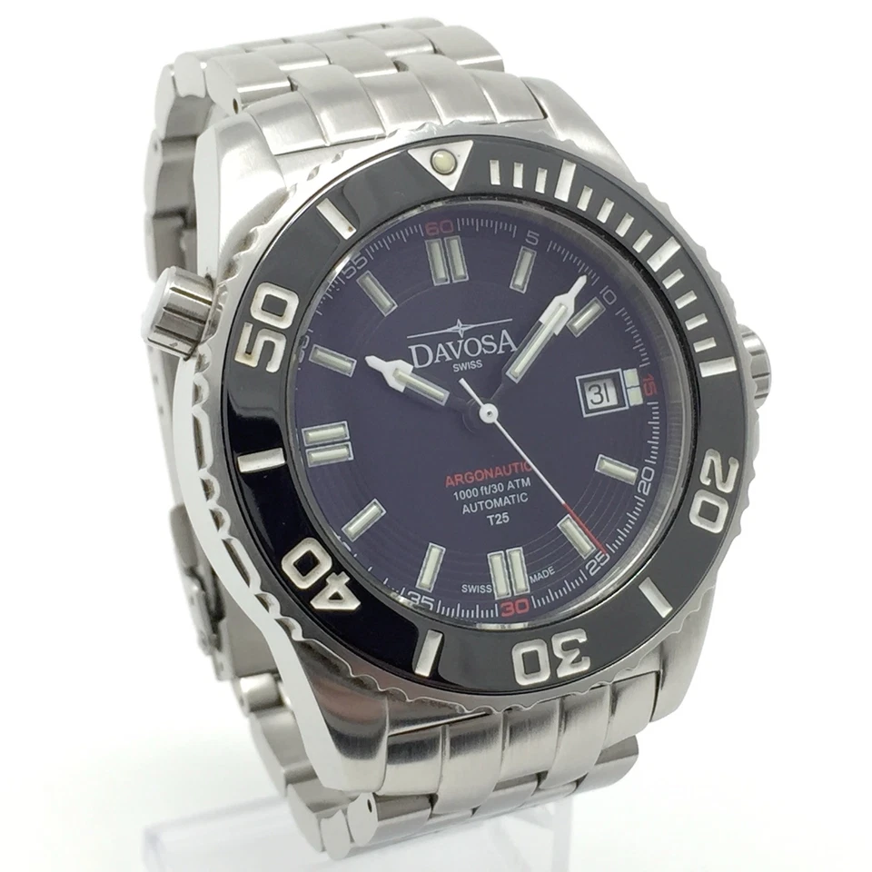 Davosa (like new & unworn) Argonautic Lumis Tritium Full-Set 161.509.60 - Bild 4 von 4