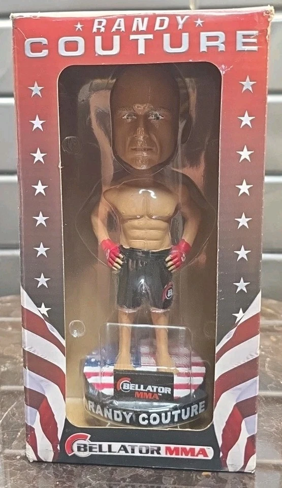 Randy Couture 摇头公仔 The Natural Bellator MMA Kloanz Inc — 第 2/4 张图片