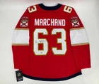 BRAD MARCHAND FLORIDA PANTHERS 25’ SC SIGNED AUTHENTIC NHL JERSEY JSA WITNESS