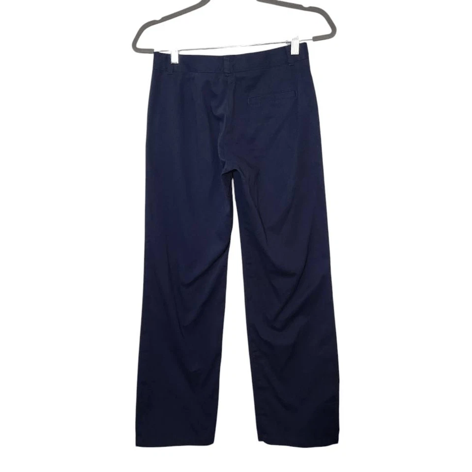 Pantalones de uniforme Nautica azul marino para niña talla 16 pantalones chinos Nautica azul marino Foto 2 de 4
