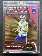 2022 Panini Donruss Elite - Full Throttle Matthew Stafford #FT15 Pink