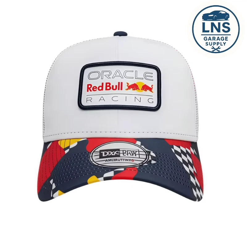 Nuevo sombrero de verano 2025 Red Bull Sun Hat Verstappen mismo sombrero de carreras Red Bull 1 pieza Foto 4 de 4