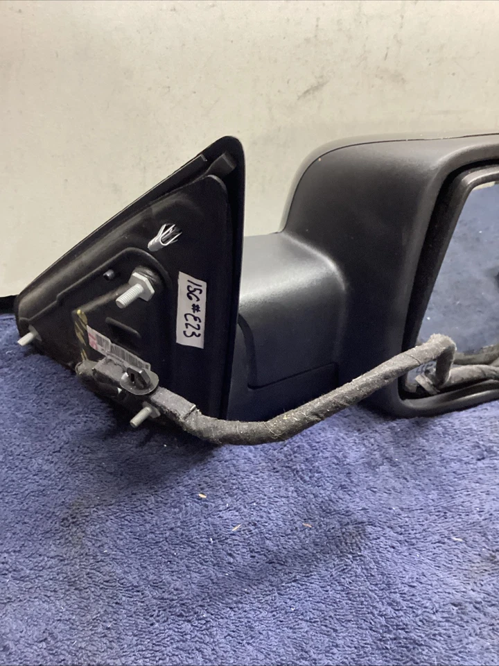 Dodge Ram 1500 2013 2014 2015 2016 2017 espejo retrovisor eléctrico lado derecho fabricante original negro brillante Foto 4 de 4