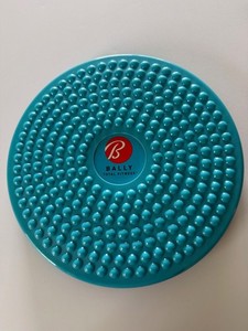 BALLY Total Fitness Twist Board 10" Circle turquoise  & Black Lightly Used