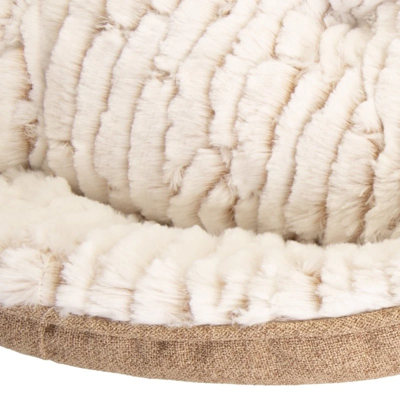 Cozy Oval Lounger Pet Bed Small Dogs Cats Medical-Grade Foam Removable Pillow US - Image 4 of 4