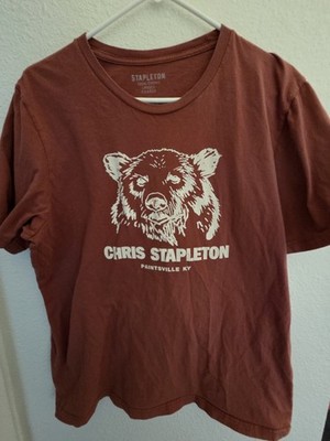 Chris Stapleton Paintsville KY Bear Graphic T-Shirt XL Official Tour Merch