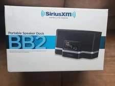 Sirius XM SXABB1 Boom Box Speaker Dock w/ OnyX Ez Radio, Remote and Vehicle Kit
