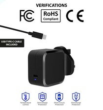 HP OmniBook X Flip 2-in-1 Laptop Next Gen AI 16-ar0087nr AJP 65W USB-C Charger