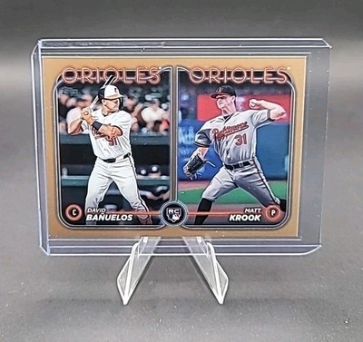 2024 Topps Update Series Gold Parallel 1960/2024 Rookie Combos #US315 Orioles