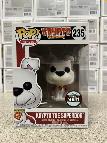 Funko Pop Krypto The Superdog Specialty Series #235 Vaulted 🔥 🔥