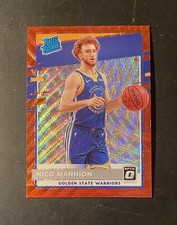 2020-21 Donruss Optic #190 Nico Mannion Rated RC ASIA T-Mall Red Wave Prizm SP
