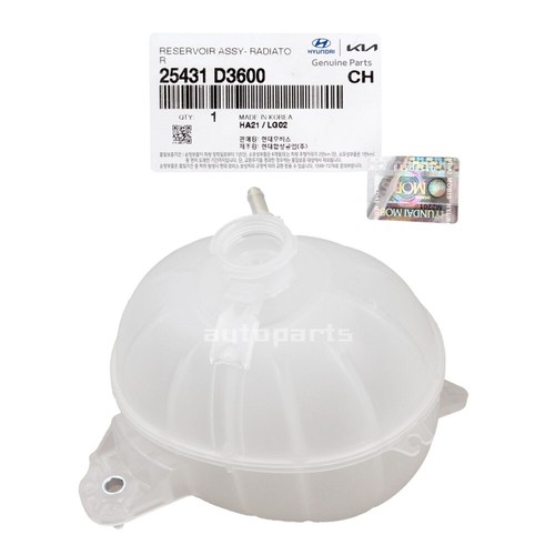 Genuine 25431D3600 Engine Coolant Reservoir Tank For Hyundai Tucson 2016-2021 - Picture 4 of 7